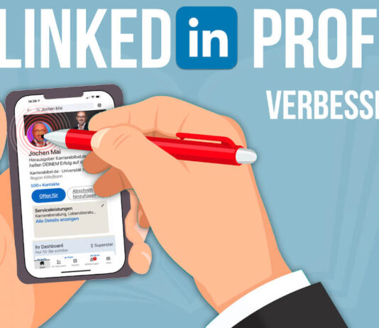 Wie man sich auf LinkedIn richtig für einen Job umsieht