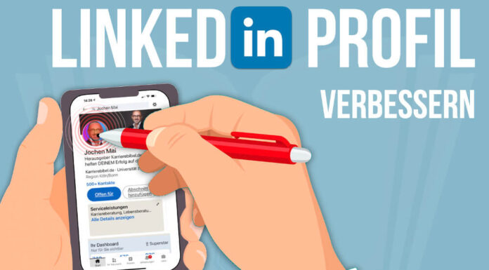 Wie man sich auf LinkedIn richtig für einen Job umsieht