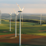 Windräder, der Energiemix