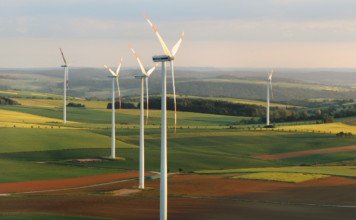 Windräder, der Energiemix