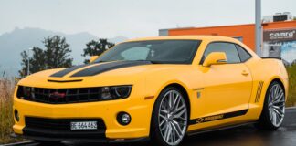 Welcher Sportwagen passt zu mir? yellow Chevrolet coupe close-up photography